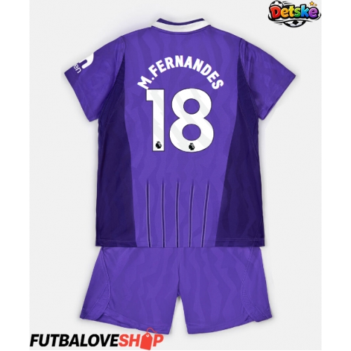 Dres Tottenham Hotspur Mateus Fernandes #18 Tretina pre deti 2026-27 Krátky Rukáv (+ trenírky)